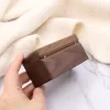 Handcrafted Solid Walnut Wood 4-Slot Ring Box with Magnetic Closure & Cushion