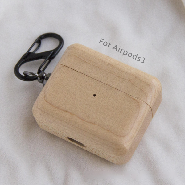 AirPods3-5 Handcrafted Wood Case Cover for AirPods 3 & AirPods 4