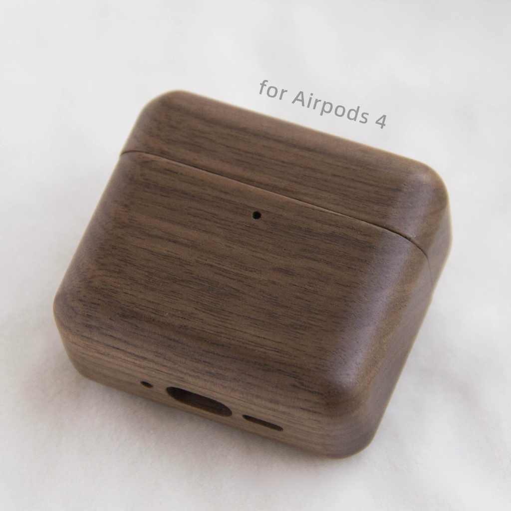 Handcrafted Wood Case Cover for AirPods 3 & AirPods 4