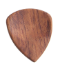 Handcrafted Ergonomic Wooden Guitar Pick with Thumb Recess - Walnut, Ebony, Olive & Rosewood