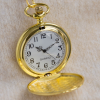 怀表4-5 Double-Open Skeleton Automatic Mechanical Pocket Watch with Chain