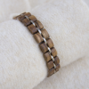 手链7-3 Handcrafted Solid Wood Segmented Bracelet - Green Sandalwood & Exotic Hardwoods