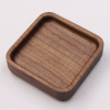 首饰盒3 (1) Handcrafted Solid Walnut Wood Jewelry & Ring Dish - Round, Square & Heart Shapes
